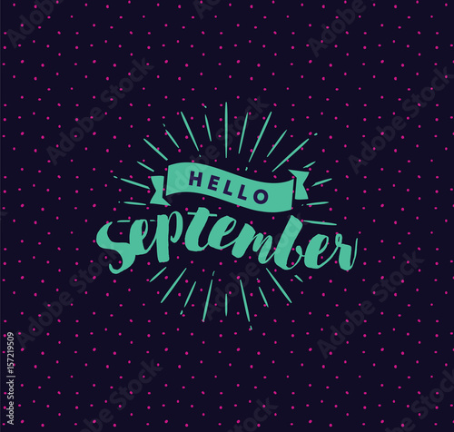 Typography for poster, invitation, greeting card or t-shirt.