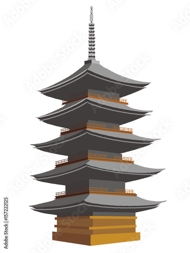 京都　五重塔