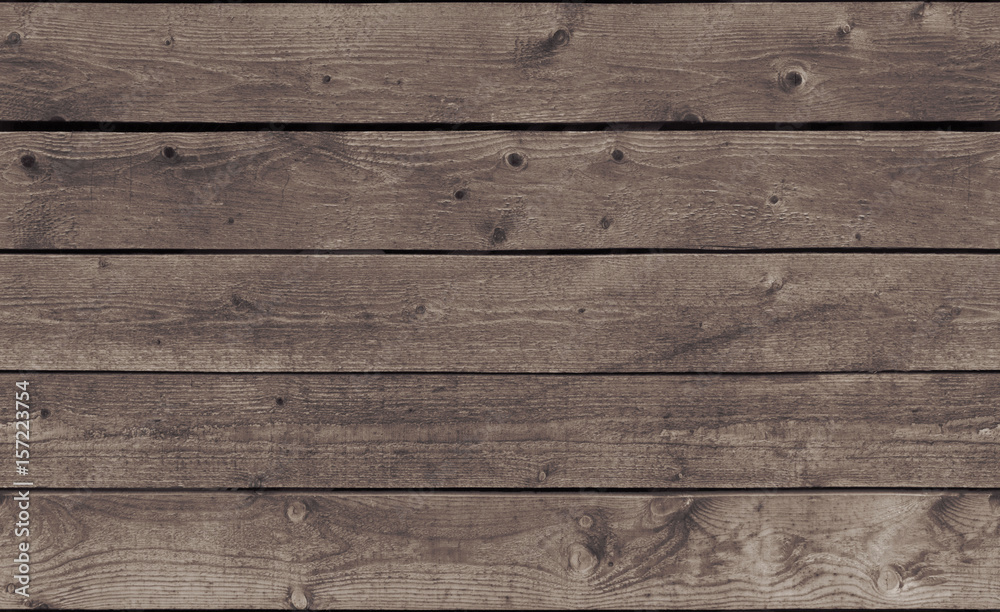 Fototapeta premium Seamless wooden wall texture, old wooden table