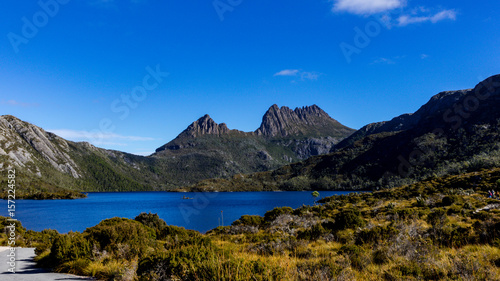 Blue Sky at Cradle Mountain and Dove Lake