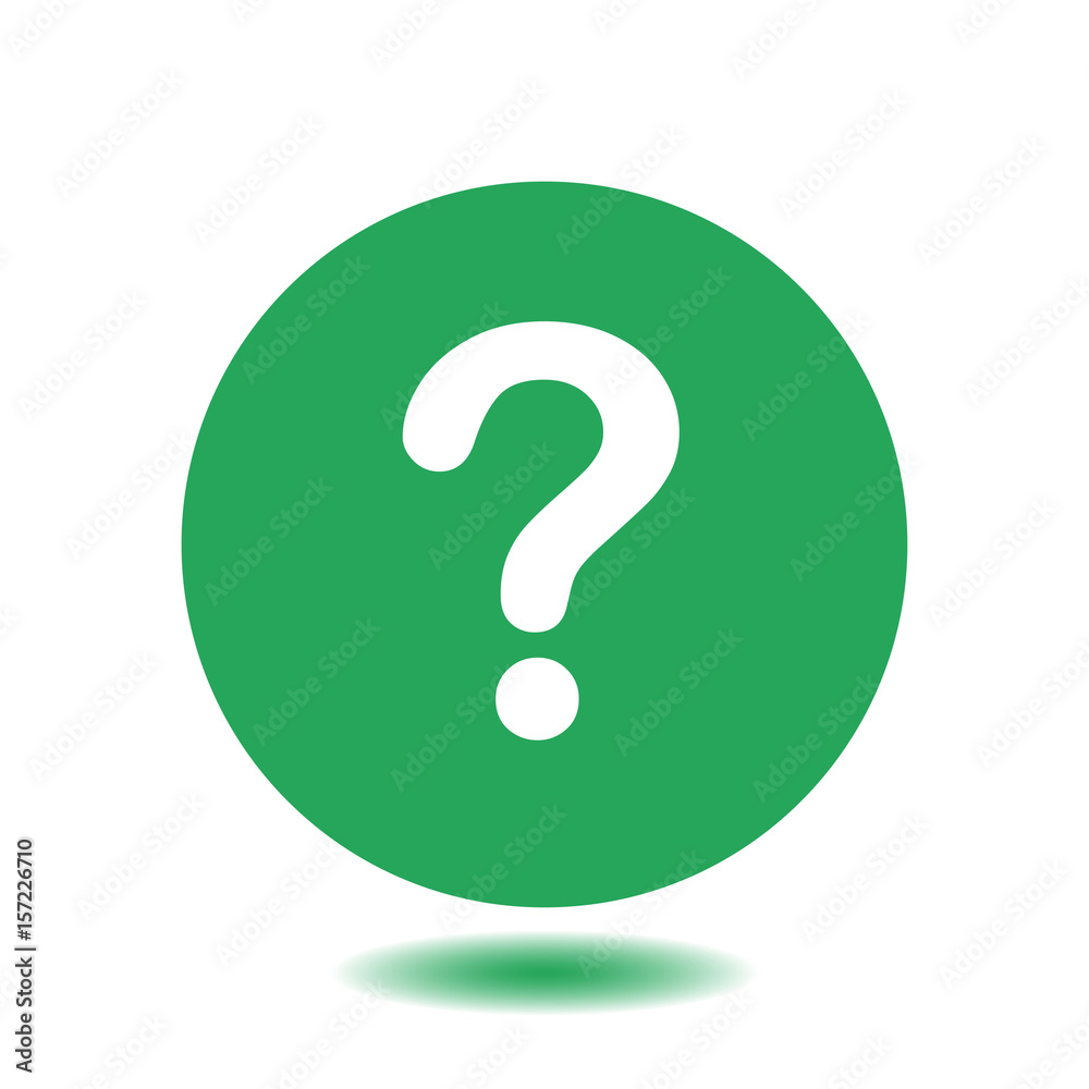 Question mark sign icon. Help symbol. FAQ sign. Flat design style. Question mark sign icon. Help symbol. FAQ sign. Flat design style.