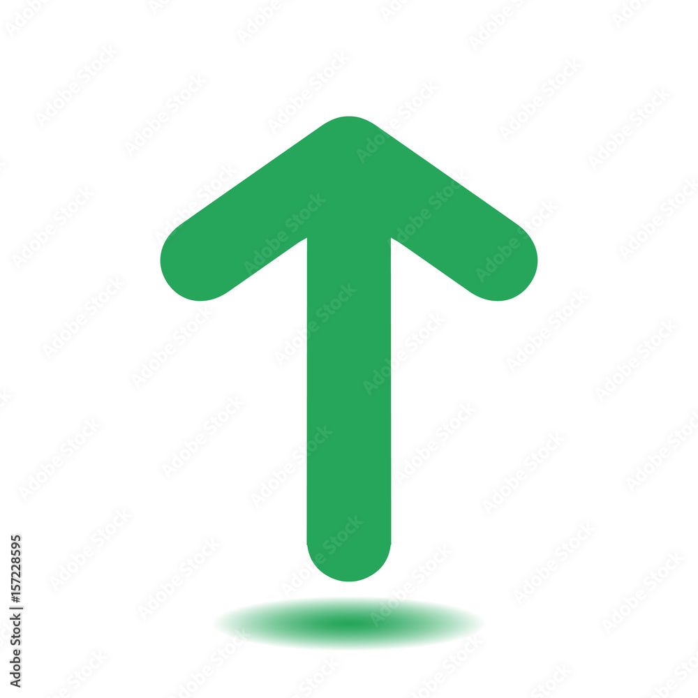Arrow icon. Pointer direction for land navigation. Arrow icon. Pointer direction for land navigation.