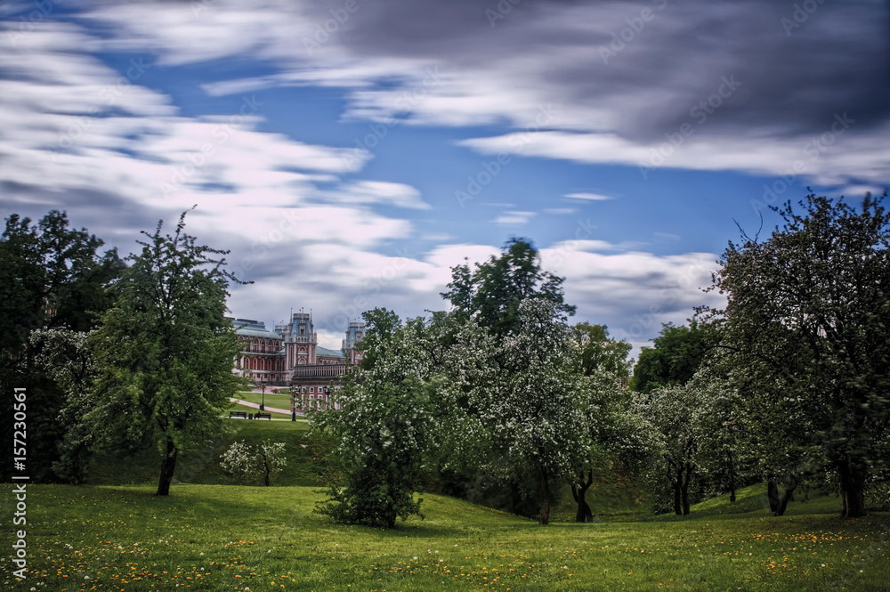 Tsaritsyno Palace Park. Moscow, Russia. 1775