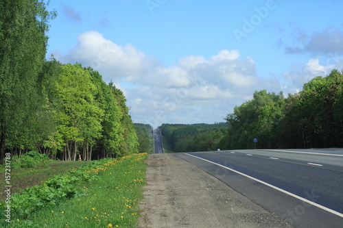 hill, wallpaper, highway