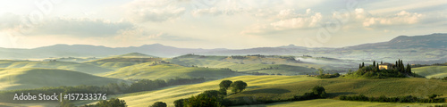 Tuscan panorama photo
