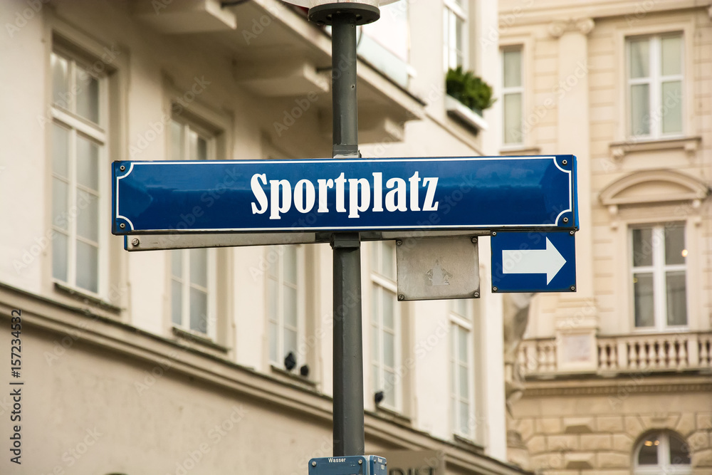 Schild 192 - Sportplatz