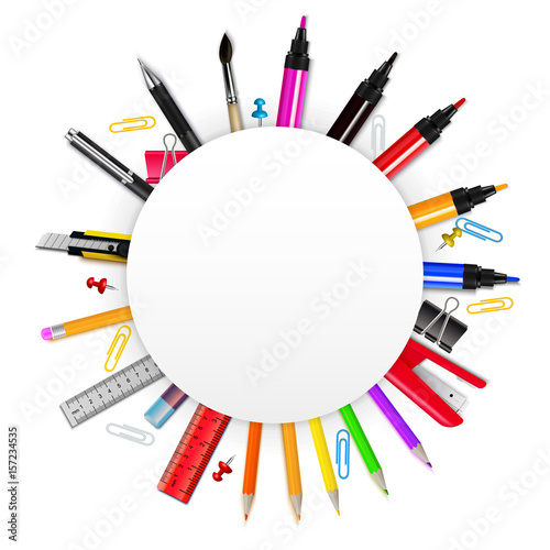 Stationery Realistic Frame 