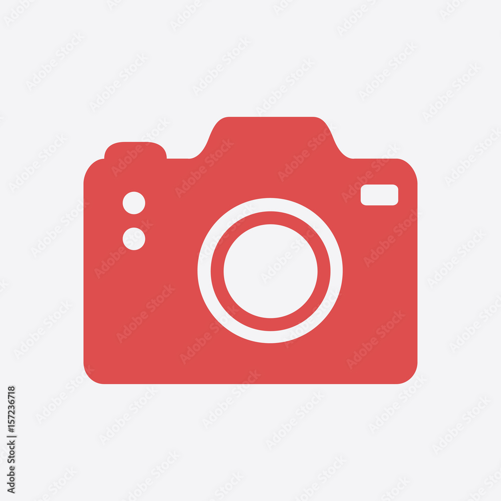 Photo camera symbol. DSLR camera sign icon. Digital camera. Flat design style. Photo camera symbol. DSLR camera sign icon. Digital camera. Flat design style.