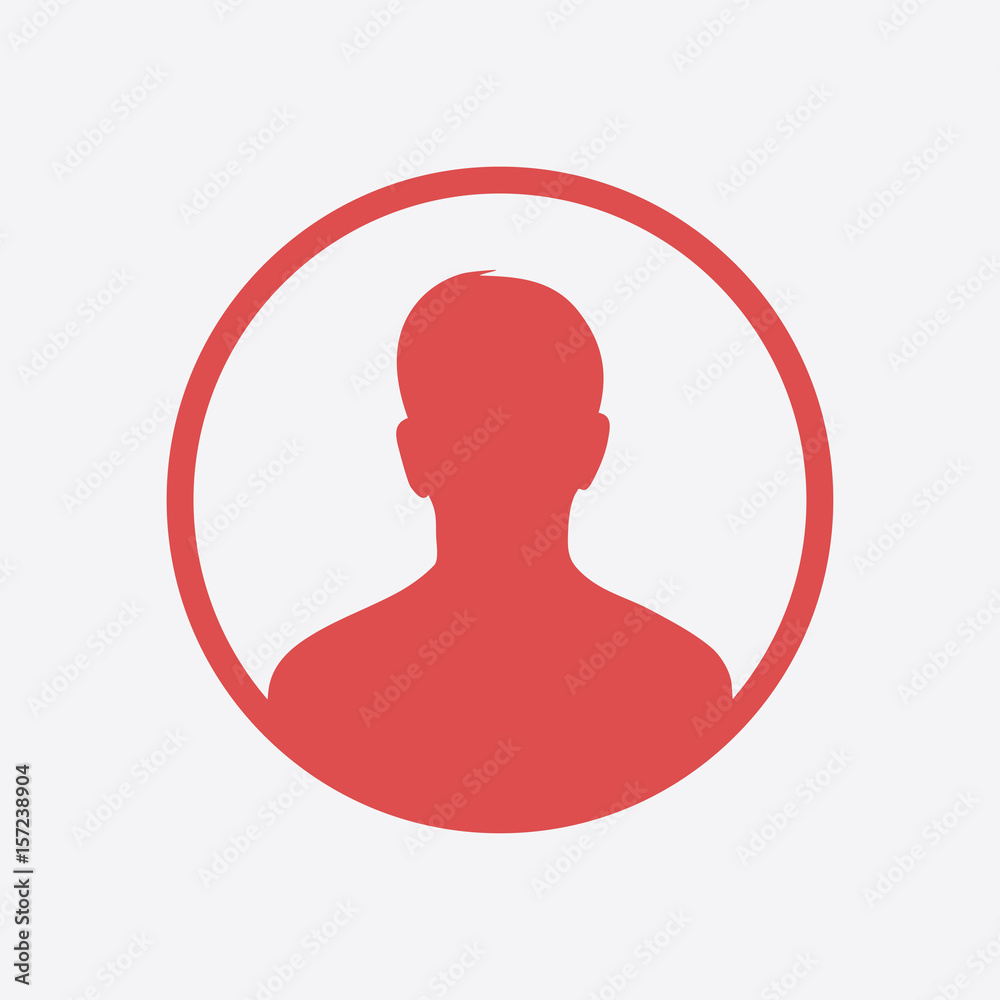 User sign icon. Person symbol. Human avatar.Flat style. User sign icon. Person symbol. Human avatar.Flat style.