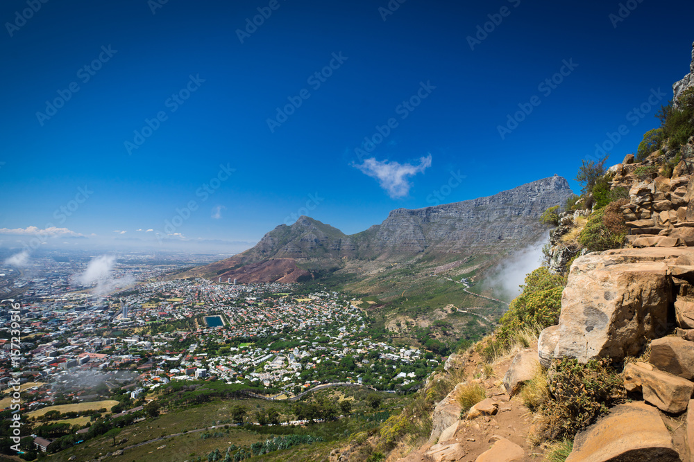 View of Cape Town from Lion's head