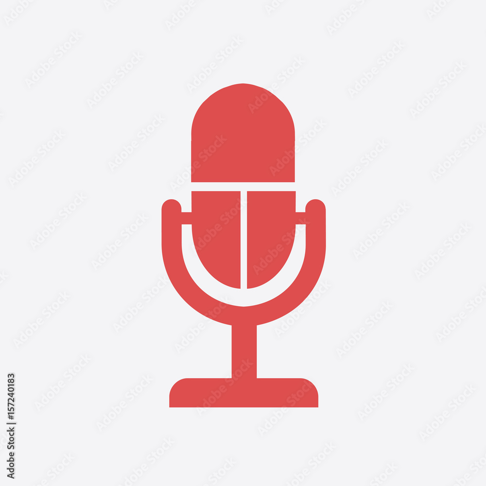 Speaker icon. Live music sign. Flat design style. Speaker icon. Live music sign. Flat design style.