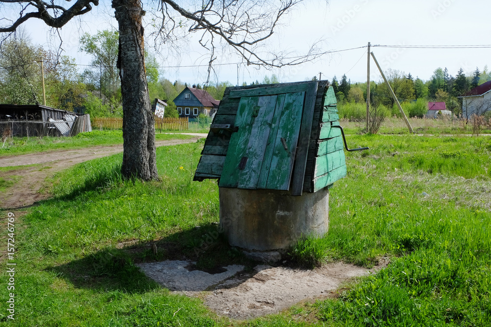  old well in the village