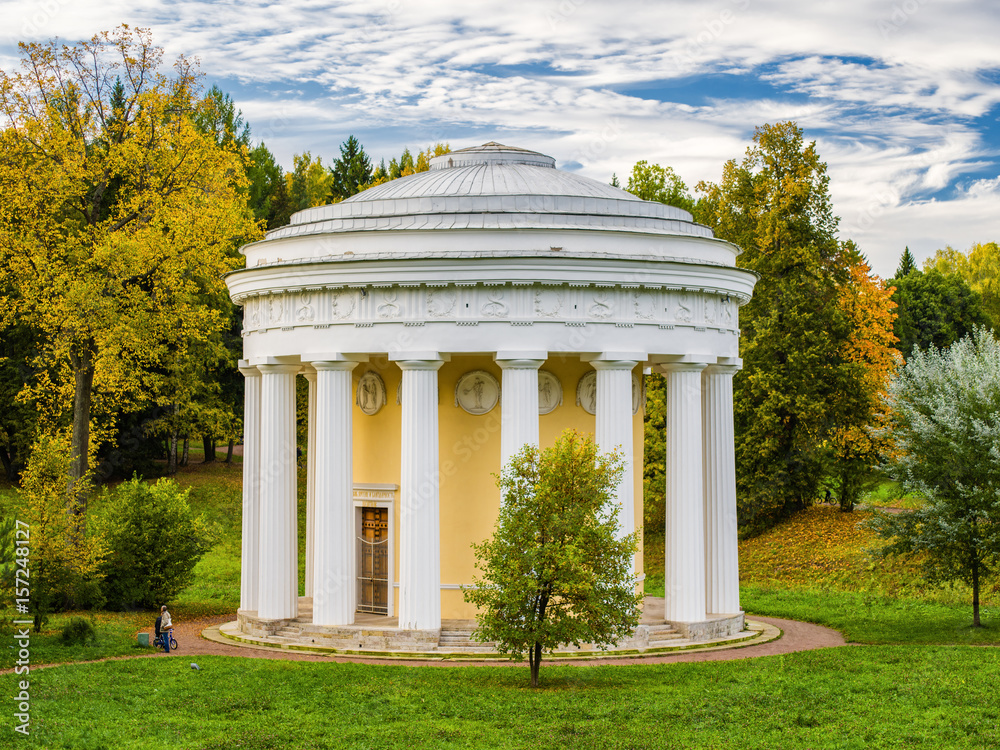 The Temple of Friendship in Pavlovsk Park (1780) Russia