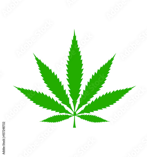 Cannabis leaf icon