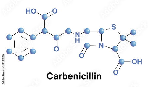 Carbenicillin is bactericidal antibiotic belonging to carboxypenicillin subgroup of penicillins. It has Gram-negative coverage which includes Pseudomonas aeruginosa but limited Gram-positive coverage.