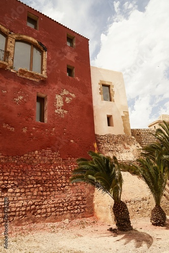 Ibiza Balearic Spain old town photo