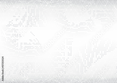 vector background abstract technology communication data Science