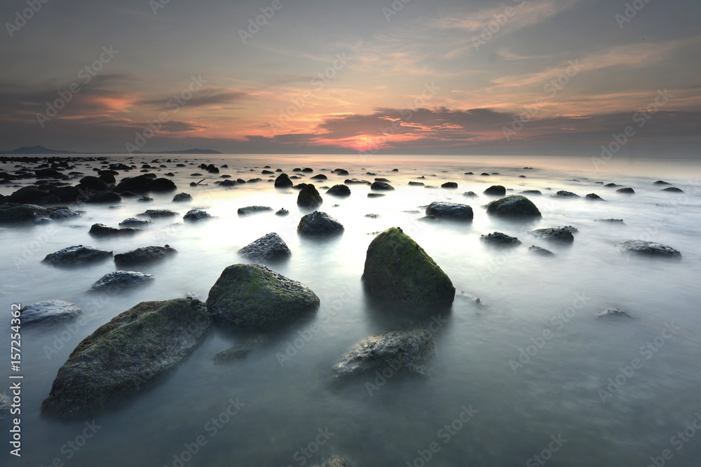 Obraz premium Sunrise at Beach