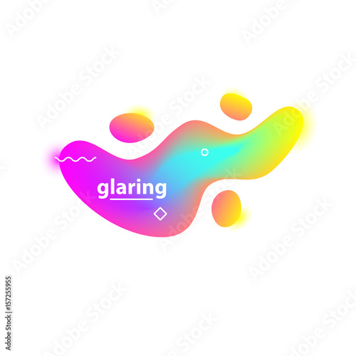 Glaring gradient blobs
