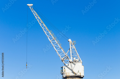 Crane Ships Cargo Repairs Harbor