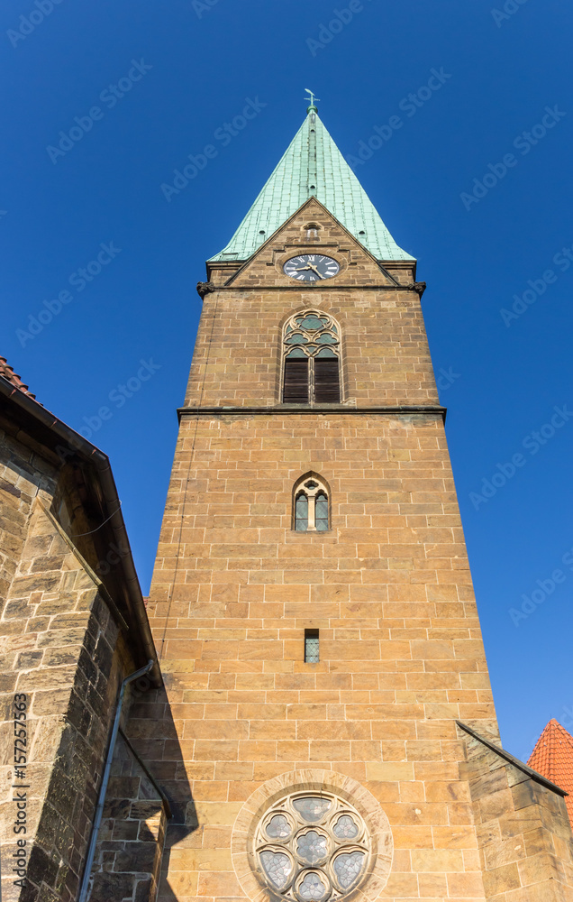 Tower of the St. Simeonis church of Minden
