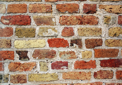 Texture of old brick wall