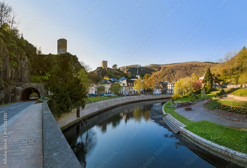 Village Esch sur Sure in Luxembourg