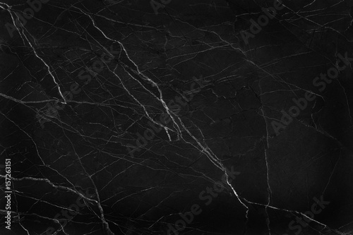 Black marble natural pattern for background, abstract natural marble black and white © peekeedee