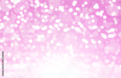 Pink sparkeling bokeh background