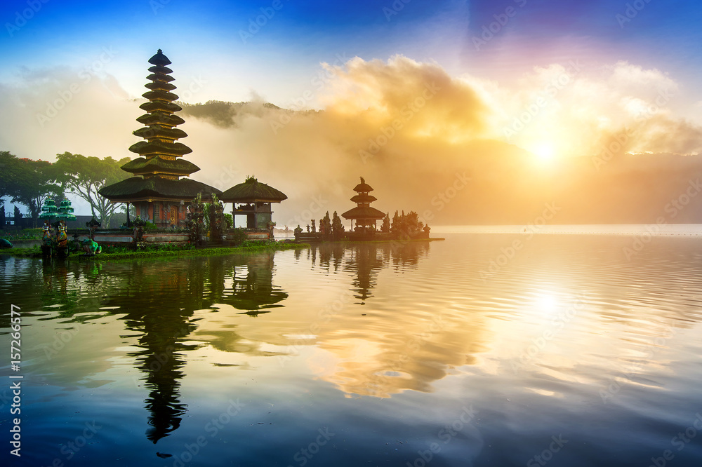 pura ulun danu bratan temple in Bali, indonesia. pura ulun danu bratan temple in Bali, indonesia.