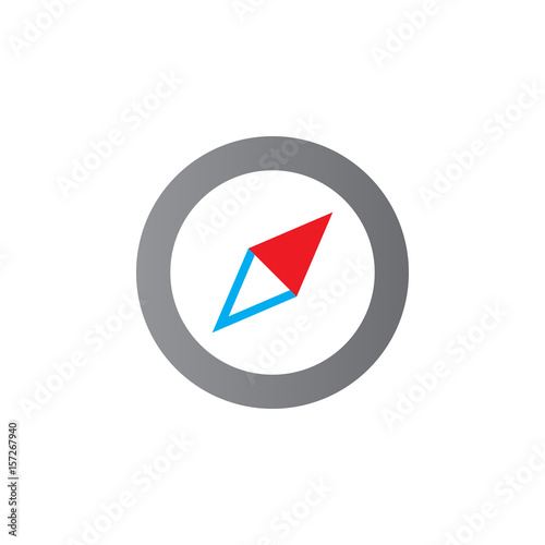 Free Download Compass icon vector, solid logo illustration, colorful pictogram isolated on white - GFXLoad