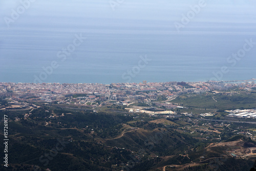 vistas del municipio de Estepona en la costa del sol, Málaga