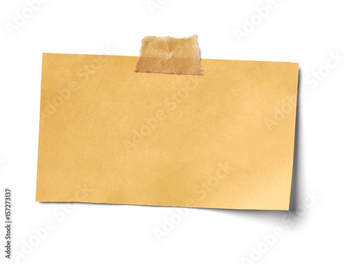 note paper blank sign tag label