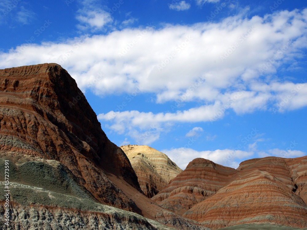 Naklejka premium mountains and clouds, nature landscape in Turkey
