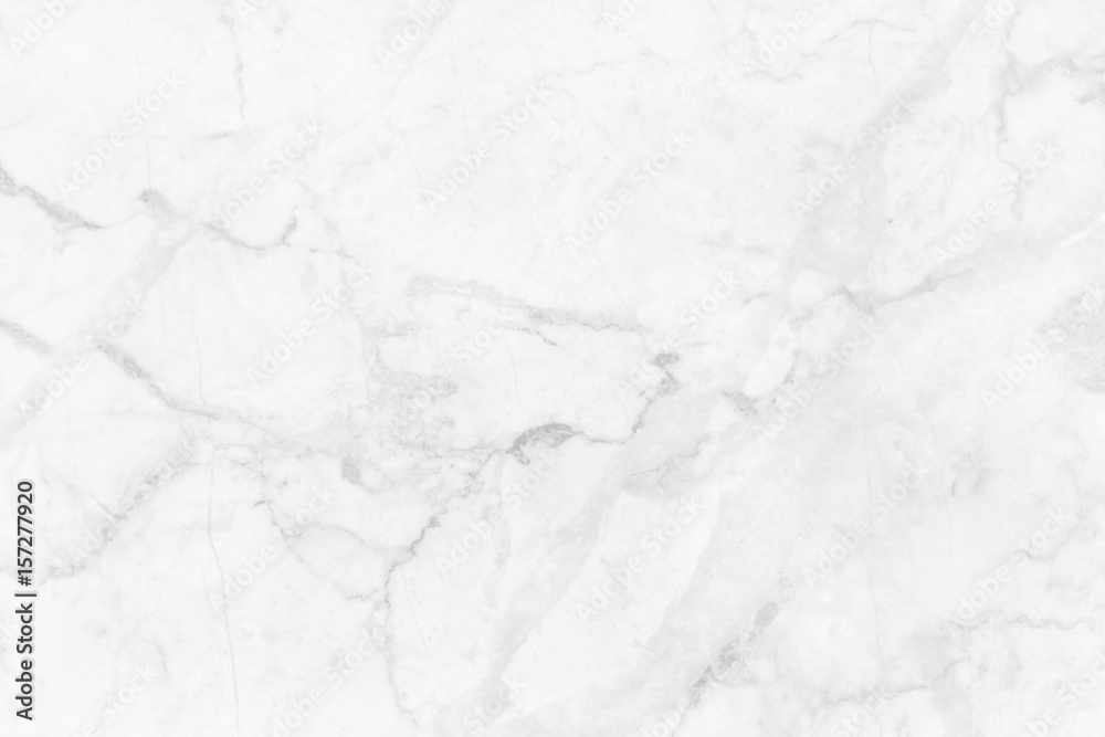 Fototapeta premium White marble texture, detailed structure of marble in natural patterned for background and design art work. Stone texture background.