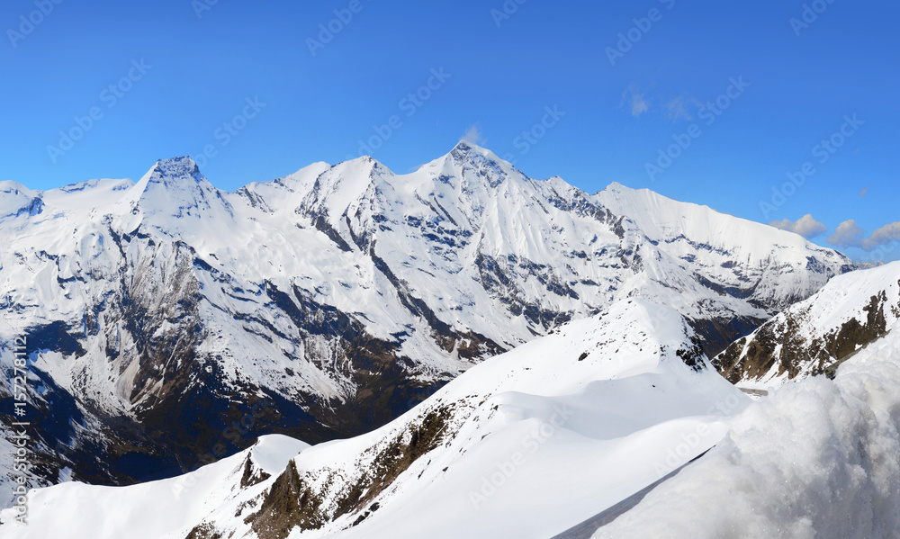 Alps mountains panorama