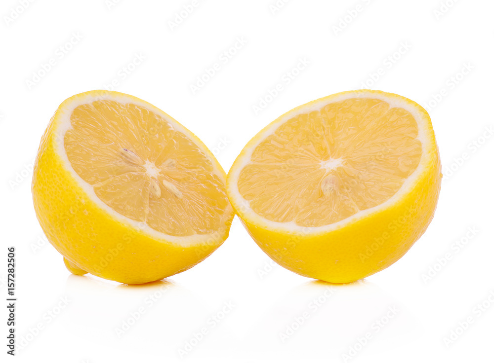 lemons isolated on white background lemons isolated on white background