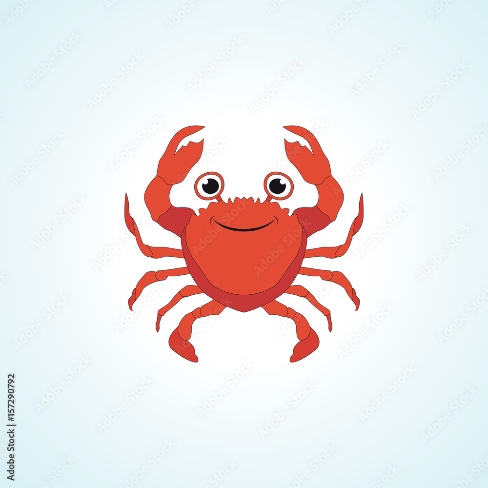 Fototapeta premium Cute Crab