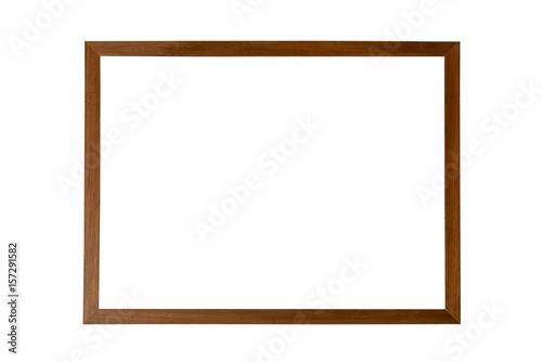Vintage wooden photo frame