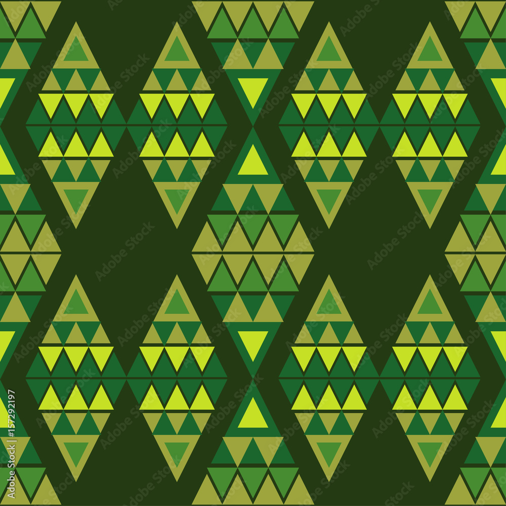 Fototapeta premium Ethnic boho seamless pattern. Vector illustration.