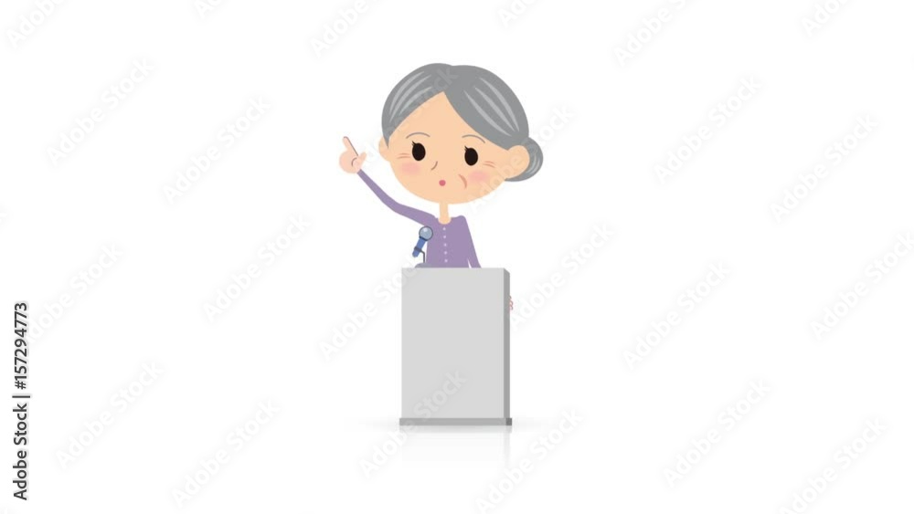 Movie presentation Purple clothes grandmother Movie presentation Purple clothes grandmother