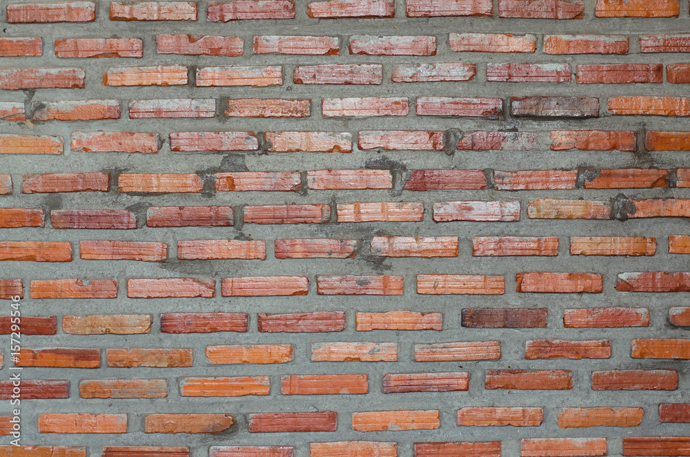 background and texture of decorative red brick wall pattern background and texture of decorative red brick wall pattern