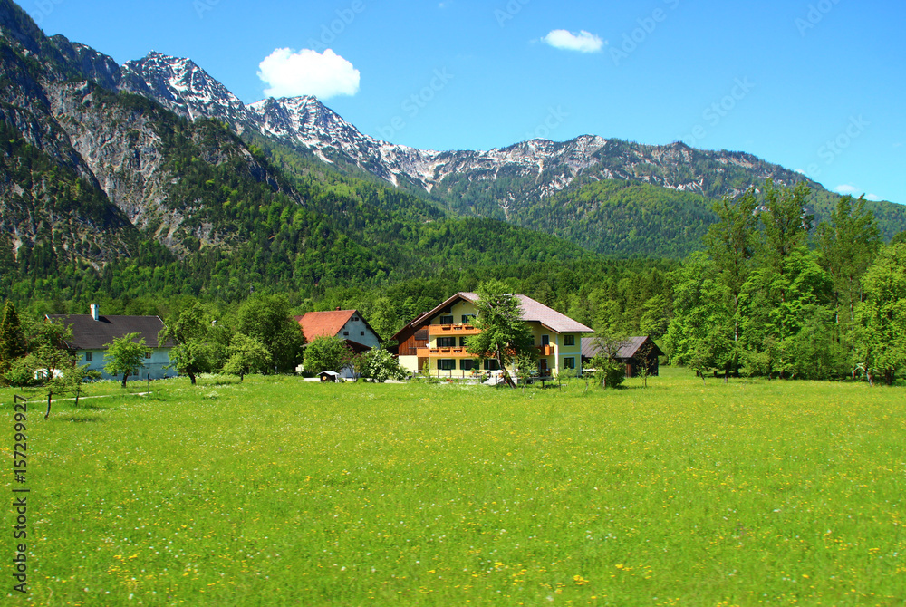 Hallstat - beautiful Alpine paradise village in Austria