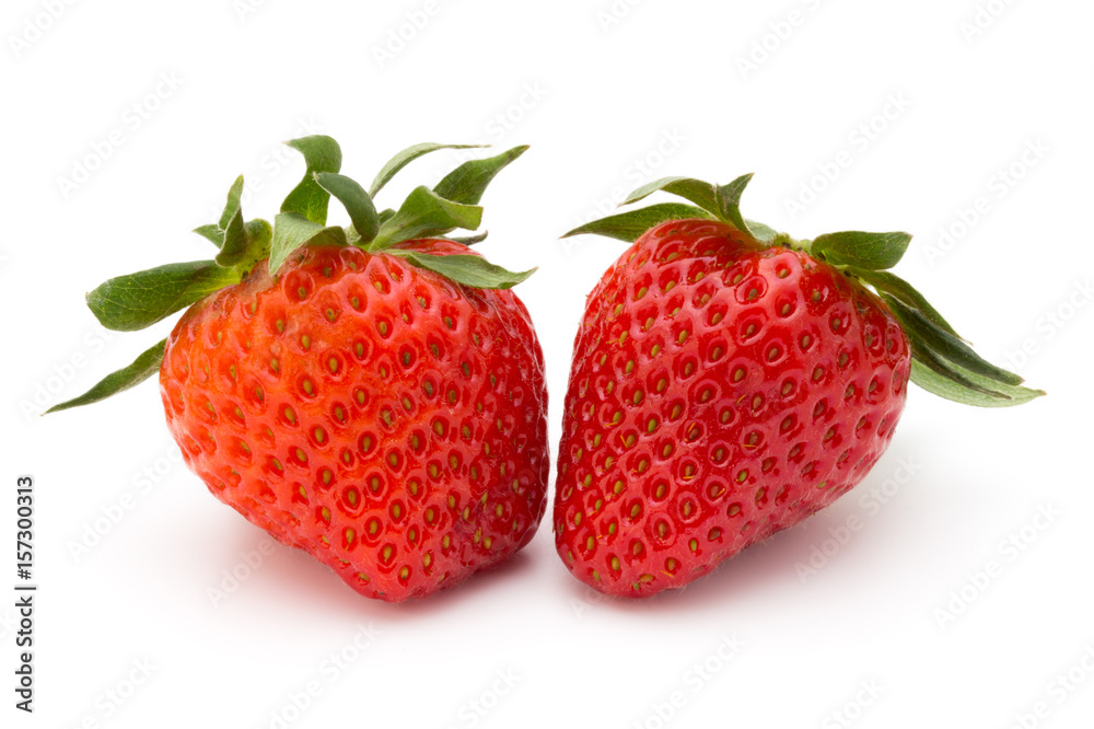 Strawberry isolated on white background. Fresh berry. Strawberry isolated on white background. Fresh berry.