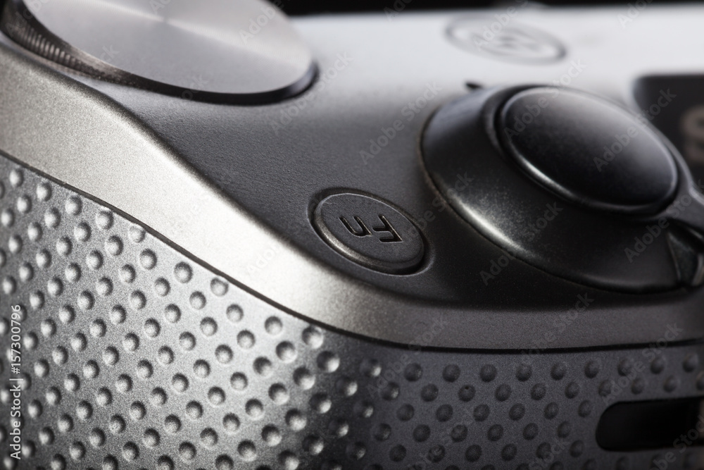 movie play button on the body of modern audio-video devices movie play button on the body of modern audio-video devices