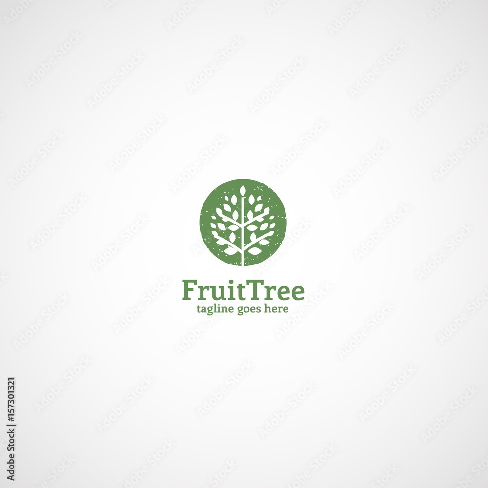Fruit Tree logo. Fruit Tree logo.