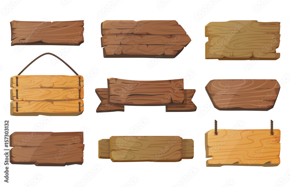 Blank or empty west signboards or wood plank Blank or empty west signboards or wood plank