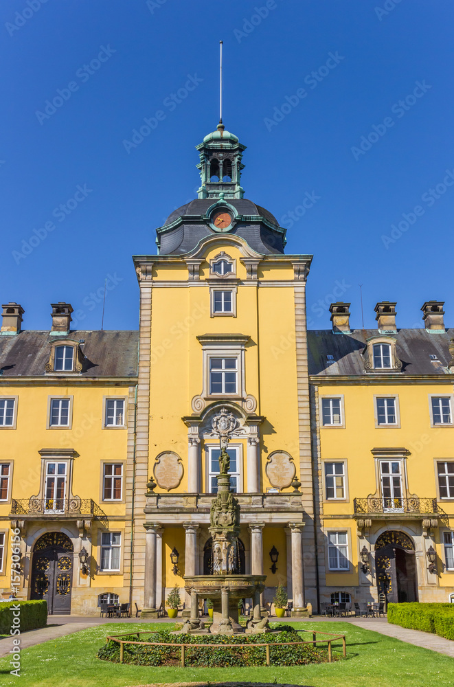 Front of the main building of the Buckeburg Palace