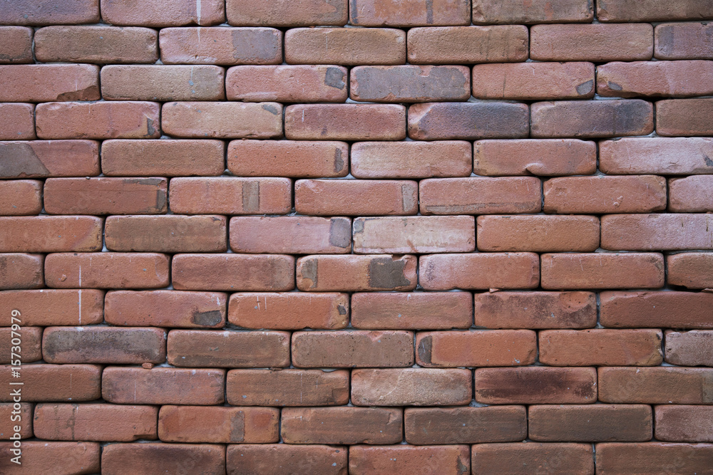 Orange stone brick wall Orange stone brick wall