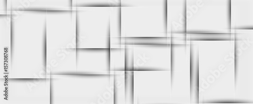 White paper geometric texture